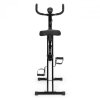Rowerek treningowy rower stacjonarny fitness mechaniczny licznik komputer płynna regulacja - biały ModernHome