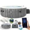 Nadmuchiwane jacuzzi hydromasaż 6 os. 216x71 cm WIFI akcesoria premium INTEX 28442