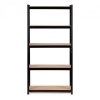 Regał metalowy magazynowy 180x90x30 cm do garażu piwnicy 5 półek 875 kg ModernHome