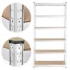 Regał magazynowy 222x110x50 cm stal galwanizowana 6 półek 1050 kg ModernHome