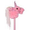 Hobby Horse jednorożec konik na kiju z dźwiękiem inSPORTline Garanito