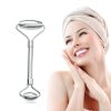 Metalowy zestaw do masażu Face roller i Gua Sha inSPORTline Comesta Set