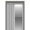 Drzwi harmonijkowe 004 07 szary dąb 80 cm