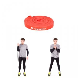 Guma oporowa do ćwiczeń inSPORTline Hangy X-light 204x1,3 cm / 12 kg
