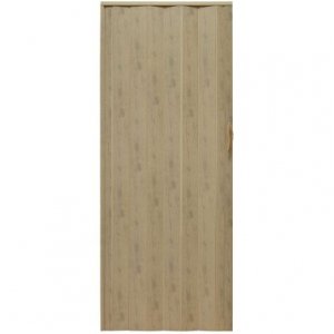 Drzwi harmonijkowe 001P WIĄZ MAT G - 80 cm