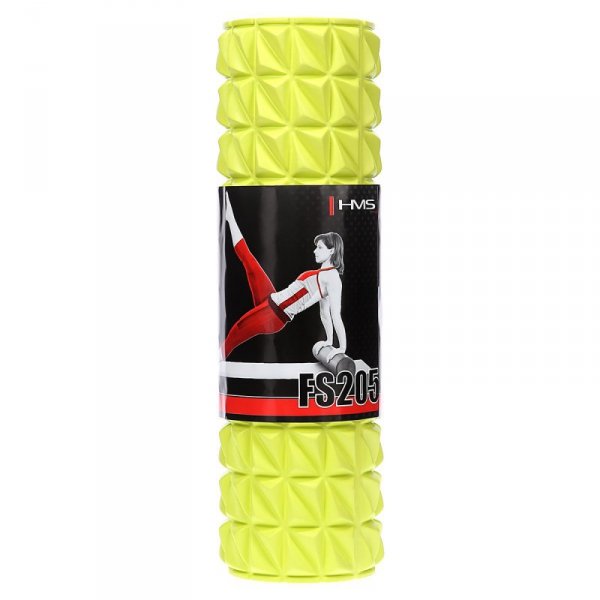 FS205 LIME 45 CM WAŁEK FITNESS/ROLLER HMS