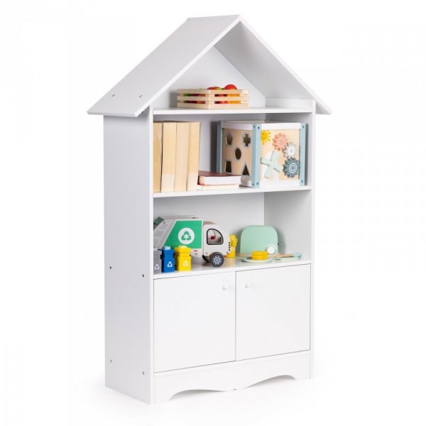 Regał szafka domek na zabawki dla dzieci biblioteczka ECOTOYS