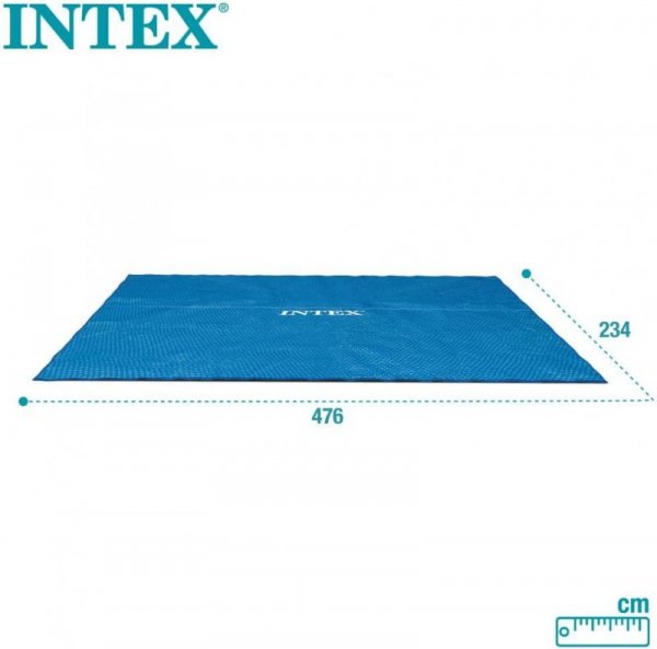 Mata solarna pokrywa do basenu stelażowego 488x244 cm INTEX 28029
