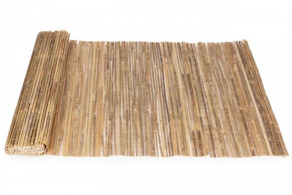 Dwustronna mata bambusowa 150x300 cm na balkon taras ogrodzenie naturalna MultiGarden
