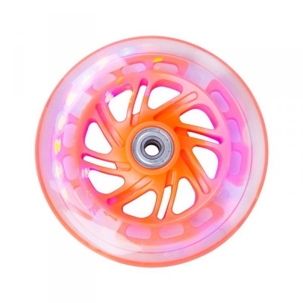 Świecące kółko do hulajnogi PU 125*24 mm z łożyskami ABEC 5