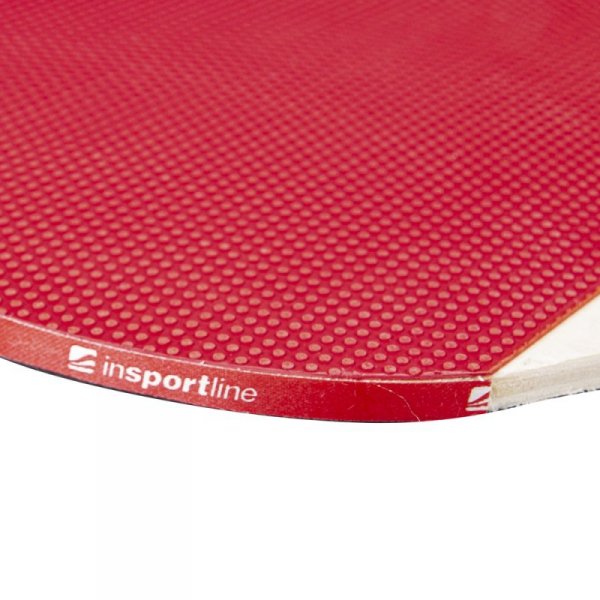 Zestaw tenisowy stołowy inSPORTline Ekiset EK1 ∙ 4 rakietki dla początkujących ∙ 3 białe piłeczki ∙ gumowa okleina 1,2 mm ∙ etui