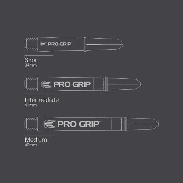 Nasadki Target Pro Grip Vision Yellow Short 3 sztuki