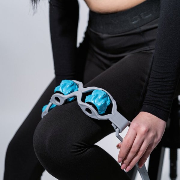 Roller pas do masażu inSPORTline Cinturo ∙ 3 wałki ∙ ulga dla mięśni ∙ relaks i rozluźnienie ∙ poprawa krążenia