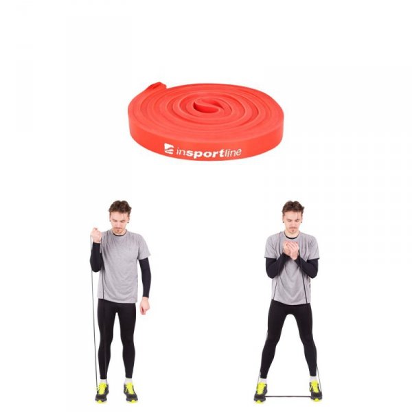 Guma oporowa do ćwiczeń inSPORTline Hangy X-light 204x1,3 cm / 12 kg