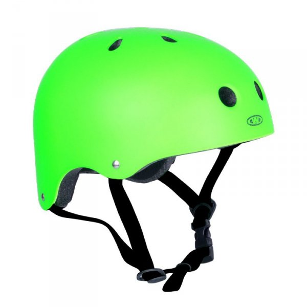 Kask na rolki, deskorolkę, fiszkę WORKER Neonik Zielony