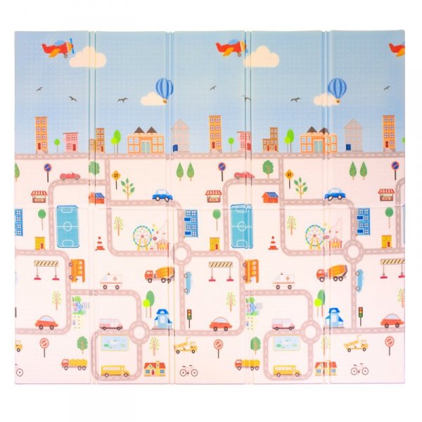 Składana mata materac podkładka dla dziecka inSPORTline Michlino 180x200x1,2 cm