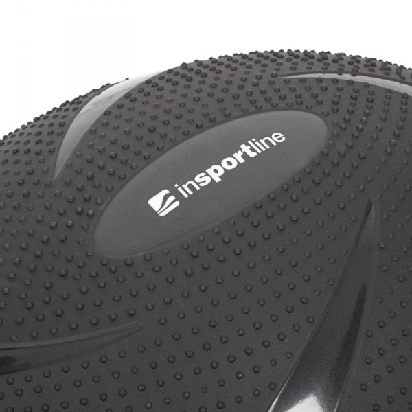 Podkładka balansująca / trener równowagi inSPORTline Dome Hold ∙ kopuła dwustronna ∙ Ø 55 cm ∙ do 120 kg ∙ do ćwiczeń ∙ pompka