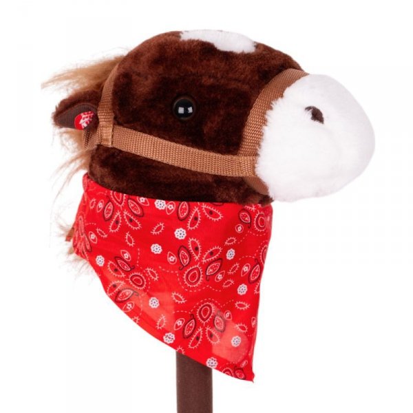 Hobby Horse koń na kiju z dźwiękiem inSPORTline Ferdino