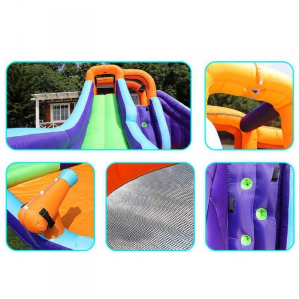 Dmuchany zamek zjeżdżalnia dla dzieci AirMyFun Double Slide 83006