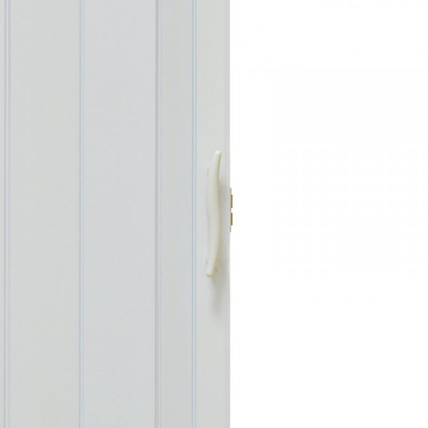 Drzwi harmonijkowe 001P BIAŁY MAT - 100 cm