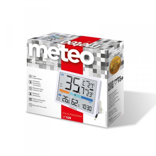 Stacja pogodowa METEO SP109 biała