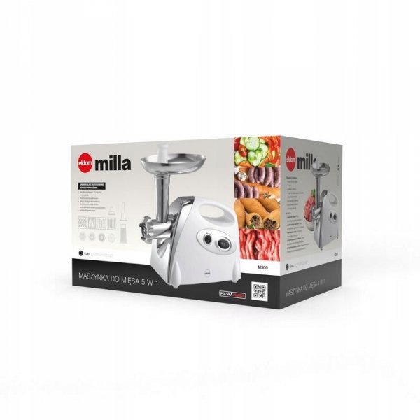 MASZYNKA DO MIĘSA Z SZATKOWNICĄ I TARKĄ