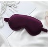 Maska do spania śliwka elegant satynowa OPK10FIO