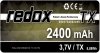 Redox 2400 mAh 3,7V JR (MT44) - pakiet LiPo TX
