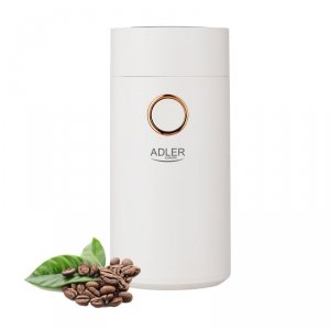 Adler AD 4446wg Młynek do kawy orzechów ziół elektryczny biały 150W
