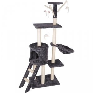 WIELOPOZIOMOWY DRAPAK DLA KOTA LEGOWISKO BUJAK DOMEK 140x50x35cm