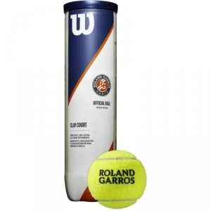 PIŁKI TENIS ZIEMNY WILSON ROLAND GARROS CLAY COURT KPL.4 SZT 