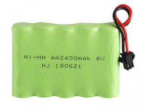 Akumulator Pakiet Bateria NIMH 6V 2400mAh JST SM Crawler HB P1401 P1402