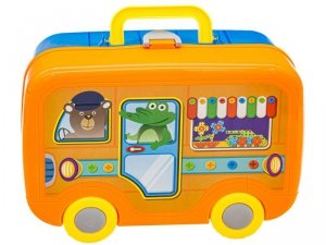 Walizka, Zamykane Pudełko Na Zabawki, Opakowanie, Kuferek  Wesoły Autobus