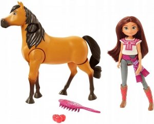 Jeżdżący koń Mustang lalka Lucky Mattel