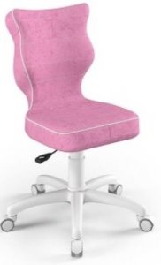 Krzesło biurkowe Entelo PETIT różowy #R1