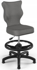 Krzesło biurkowe Entelo Petit odcienie szarości #R1