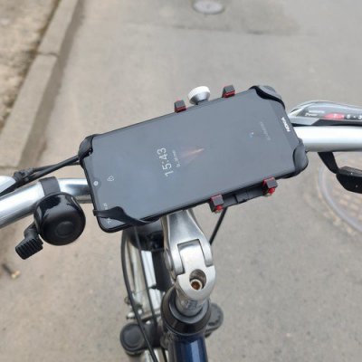 Uchwyt rowerowy na telefon z gumką U18313