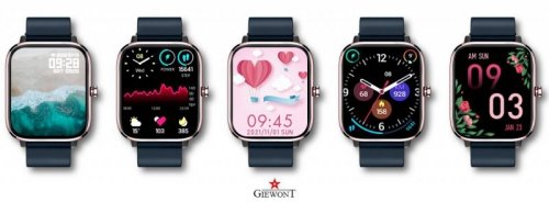 Smartwatch Giewont Dynamic SmartCall GW230-5 - RoseGold/Deep Ocean