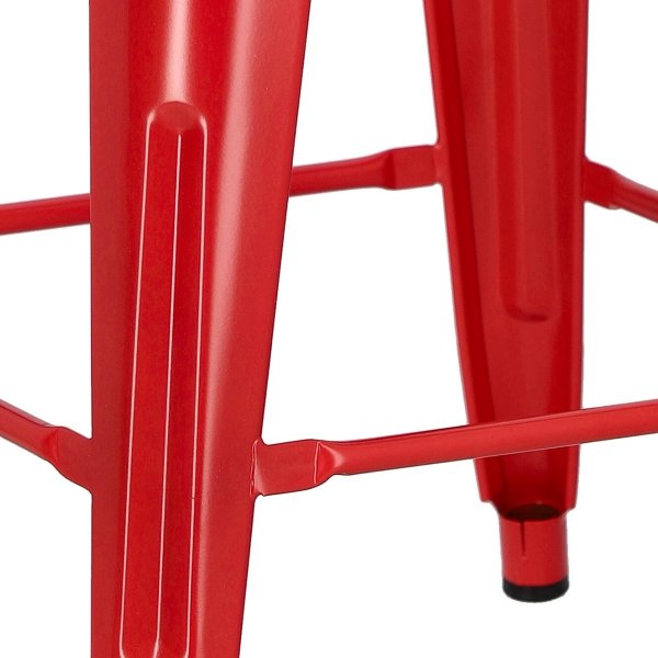 Hoker Paris 66cm czerwony inspirowany     Tolix