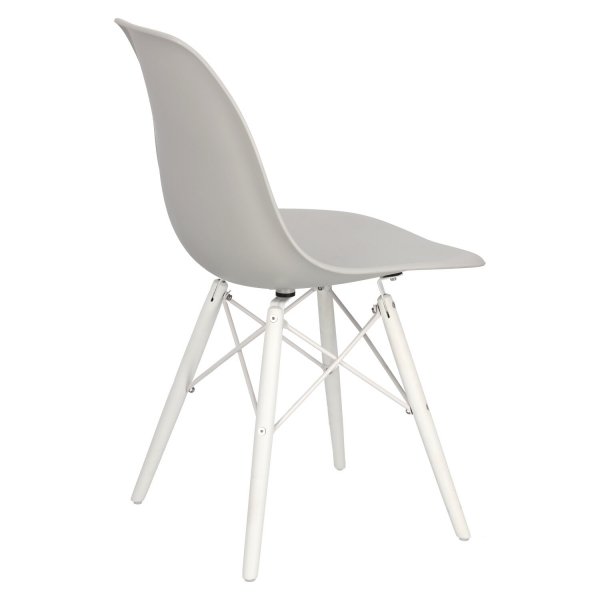 Krzesło P016W PP light grey/white