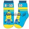 Skarpetki Minionki niebieskie