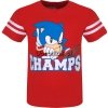 T-shirt Sonic CHAMPS czerwony