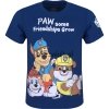 T-shirt Psi Patrol granatowy