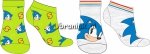 Stopki Sonic szare, zielone 2-pak