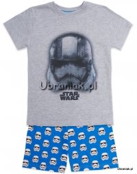 Piżama Star Wars Helmet szara 