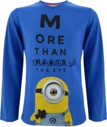 Bluzka z Minionkiem niebieska