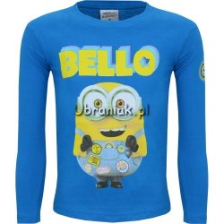 Bluzka Minionki Bello niebieska