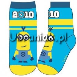 Skarpetki Minionki niebieskie