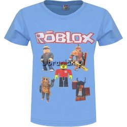 T-shirt Roblox niebieski