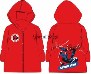 Płaszcz przeciwdeszczowy Spiderman czerwony